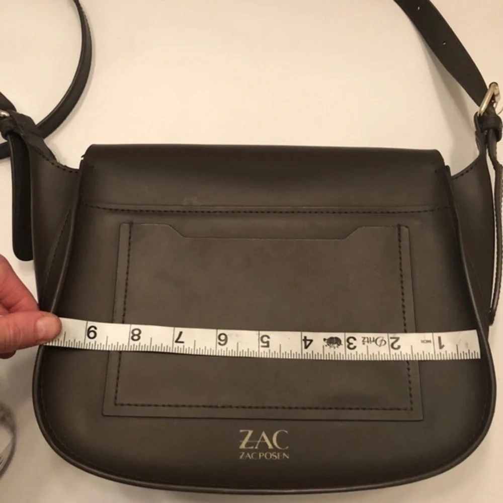 Zac Zac posen saddle bag messenger crossbody - Picture 3 of 16